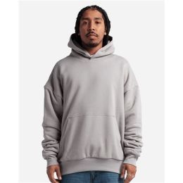 Shaka Wear SHDLP Men's Garment-Dyed Double Layer Reversible Hooded Sweatshirt