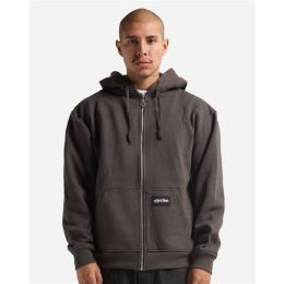 Shaka Wear SHEHZ Men's Essential Super Heavyweight Full-Zip Hooded Sweatshirt