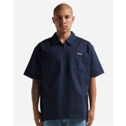 Shaka Wear SHQZWS Men's Work Heavyweight Quarter-Zip Short Sleeve Shirt