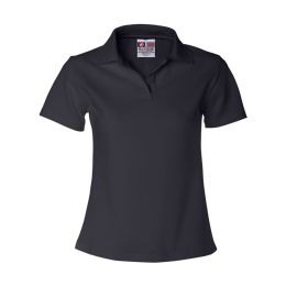 Bayside 1050 Women's USA-Made V-Neck Polo