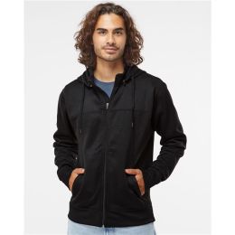 Independent Trading Co. EXP80PTZ Unisex Poly-Tech Full-Zip Hooded Sweatshirt