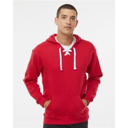 J. America 8830 Men's Sport Lace Hooded Sweatshirt