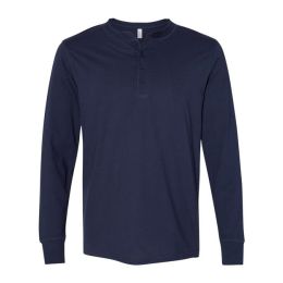 BELLA + CANVAS 3150 Men's Jersey Henley