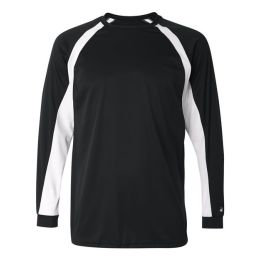 Badger 4154 Men's B-Core Hook Long Sleeve T-Shirt