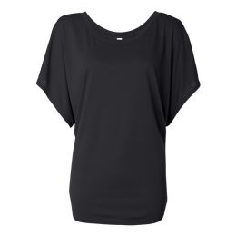 BELLA + CANVAS 8821 Women’s Flowy Draped Dolman Tee