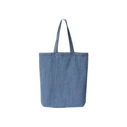 Liberty Bags 7761A Cotton Denim Gusseted Tote Bag