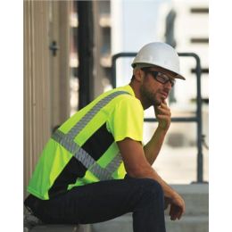 Kishigo 9114-9115 Unisex Premium Black Series® Breathable Tape Class 2 T-Shirt