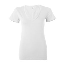 BELLA + CANVAS 6035 Women’s Jersey Deep V-Neck Tee
