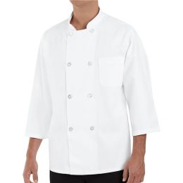 Chef Designs 0402 Three-Quarter Sleeve Chef Coat