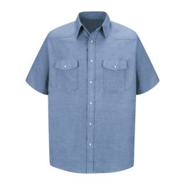 Red Kap SC24 Men's Deluxe Western Style Short Sleeve Shirt