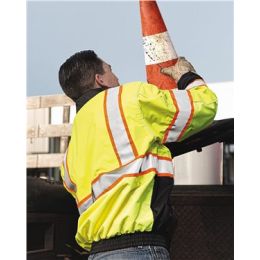 Kishigo JS119-120 Unisex Premium Brilliant Series® Bomber Jacket