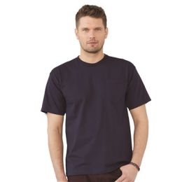 Bayside 5070 Unisex USA-Made Midweight Pocket T-Shirt