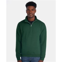 JERZEES 995MR Unisex Nublend® Cadet Collar Quarter-Zip Sweatshirt