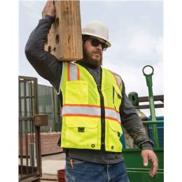 Kishigo 1513-1514 Unisex Premium Black Series® Heavy-Duty Vest