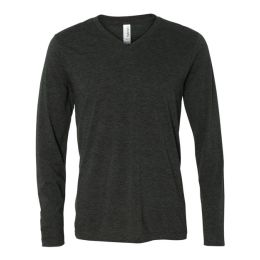BELLA + CANVAS 3425 Unisex Long Sleeve V-Neck Tee