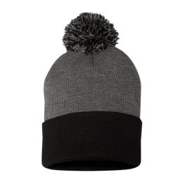 Sportsman SP15 12" Pom-Pom Cuffed Beanie