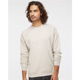 Independent Trading Co. PRM30SBC Unisex Special Blend Raglan Crewneck Sweatshirt