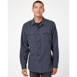 Burnside 8200 Men's Solid Flannel Shirt