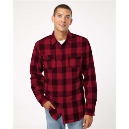 Burnside 8210 Men's Yarn-Dyed Flannel Shirt
