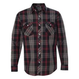 Burnside 8202 Men's Plaid Shirt