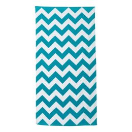 Carmel Towel Company C3060X Chevron Velour Beach Towel