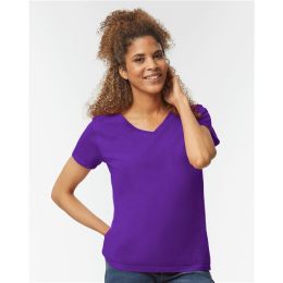 Gildan 5V00L Women's Heavy Cotton™ V-Neck T-Shirt