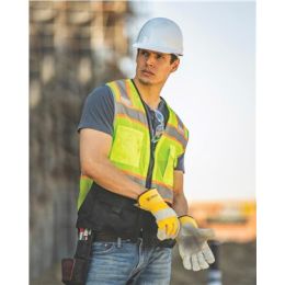 Kishigo 1515-1516 Unisex Premium Black Series® Black Bottom Class 2 Vest