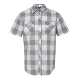 Burnside 9203 Men's Buffalo Plaid Short Sleeve Shirt