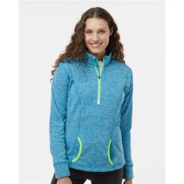 J. America 8617 Women's Cosmic Fleece Quarter-Zip Pullover