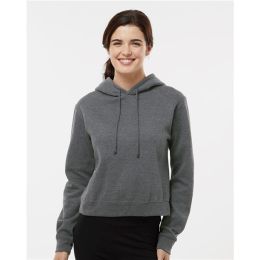 Badger 1261 Women's Crop Hooded Sweatshirt