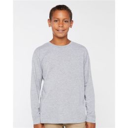 LAT 6201 Youth Fine Jersey Long Sleeve Tee