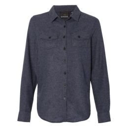 Burnside 5200 Women's Solid Flannel Shirt