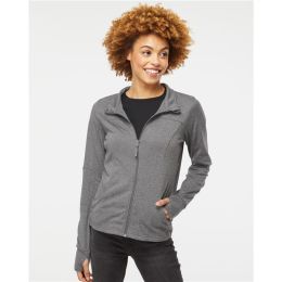 Independent Trading Co. EXP60PAZ Women's Poly-Tech Full-Zip Track Jacket