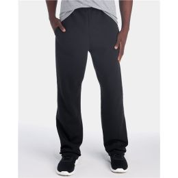JERZEES 974MPR Unisex NuBlend® Open-Bottom Sweatpants with Pockets