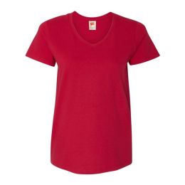 Hanes 5780 Women's Essential-T V-Neck T-Shirt