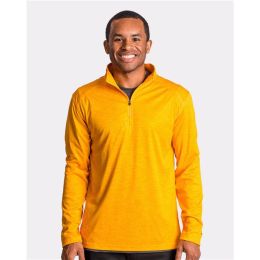 Badger 4172 Men's Tonal Blend Quarter-Zip Pullover