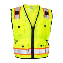 Kishigo S5000-5001 Unisex Professional Surveyors Vest