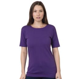 Bayside 3300 Women's USA-Made Scoop Neck T-Shirt