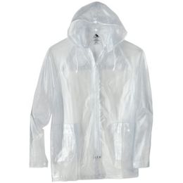 Augusta Sportswear 3160 Men's Clear Hooded Rain Jacket