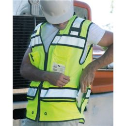 Kishigo S5004-5005 Unisex High-Performance Surveyors Vest