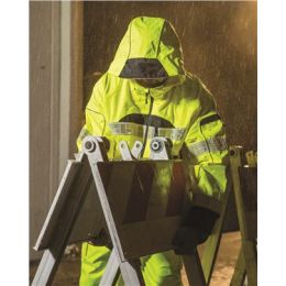 Kishigo RWJ106-107 Unisex Premium Black Series® Rainwear Jacket