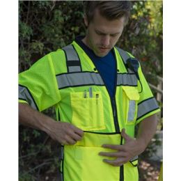 Kishigo S5014-5015 Unisex High Performance Surveyors Vest