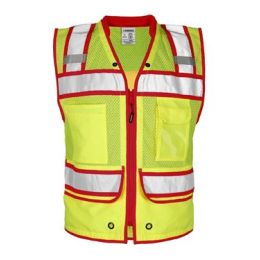 Kishigo S5042-5046 Men's Color Contrast High Performance Surveyors Vest