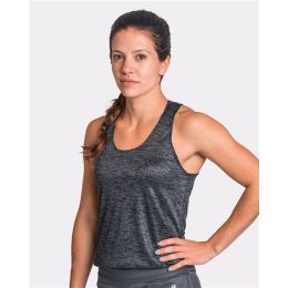 Badger 4161 Women's Tonal Blend Racerback Tank Top