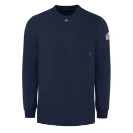 Bulwark SET2 Men's Knit Long Sleeve T-Shirt