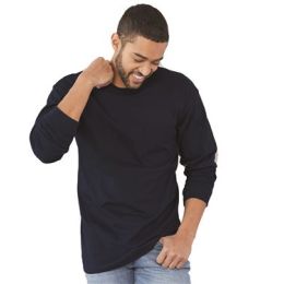 Bayside 8100 Unisex USA-Made Long Sleeve Pocket T-Shirt