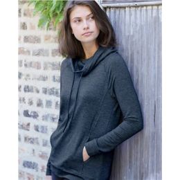Weatherproof W18706 Women’s HeatLast™ Fleece Faux Cashmere Funnel Neck Sweatshirt