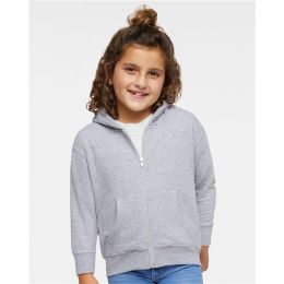 Rabbit Skins 3346 Toddler Full-Zip Fleece Hoodie Sweatshirt
