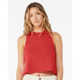 BELLA + CANVAS 6682 Women's Racerback Crop Tank