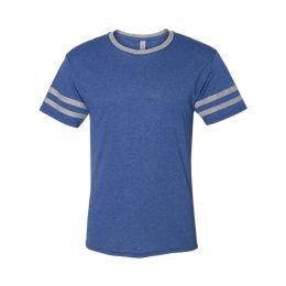 JERZEES 602MR Unisex Triblend Varsity Ringer T-Shirt